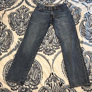 Mens or Teen Boys Straight Tapered Lee Jeans